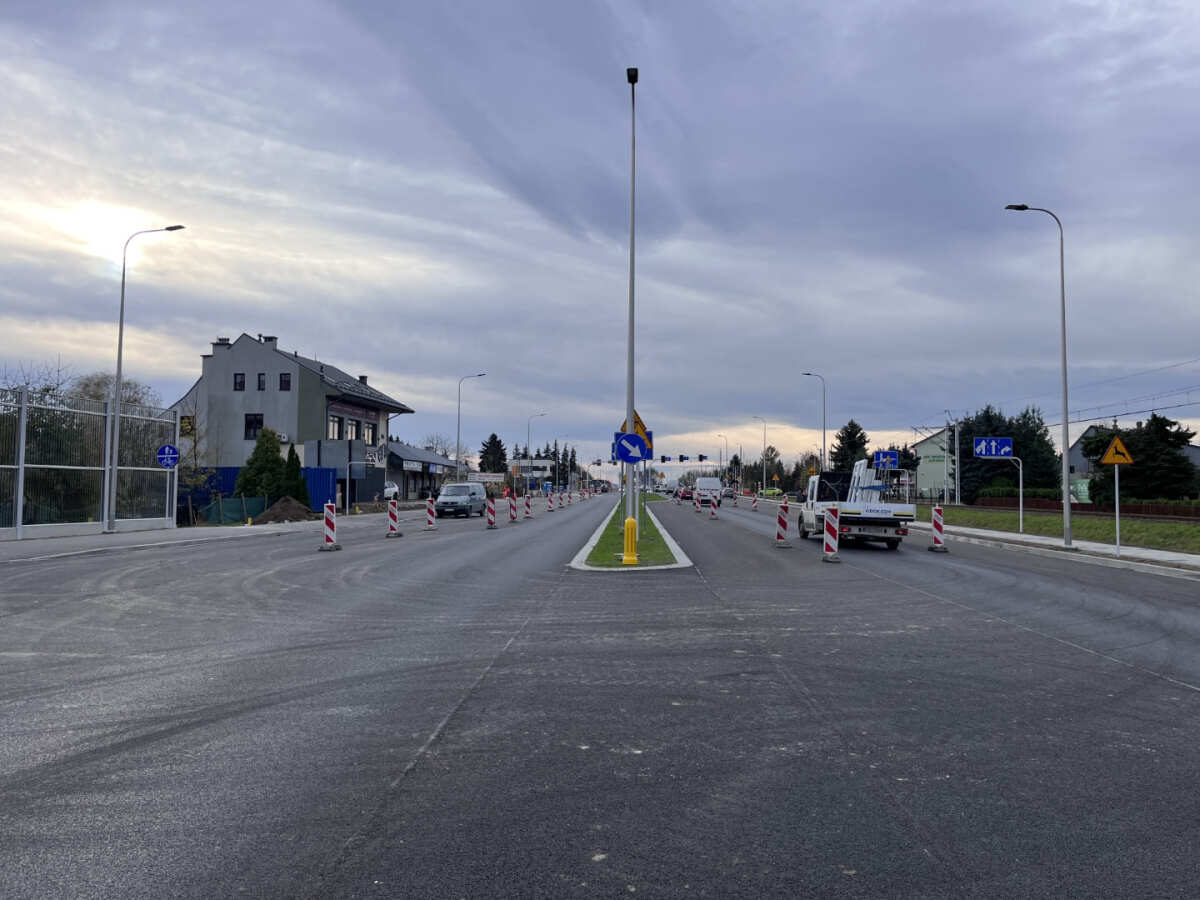 Przebudowa ul. Warszawskiej w Rzeszowie [listopad 2023]